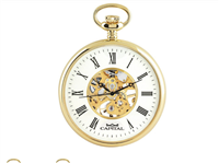 Montre de poche Capital Homme Tasca in Acier plaqué or jaune TC197-2*UI